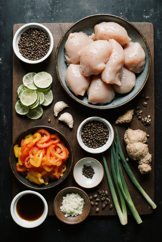 Black Pepper Chicken Recipe