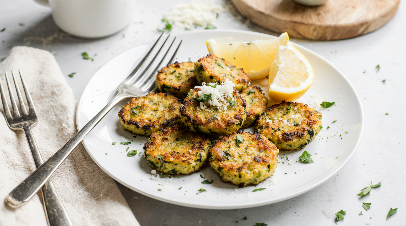 crispy zucchini fritters