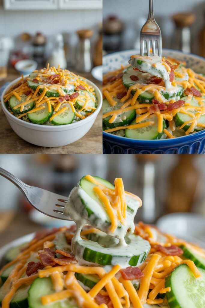 Cucumber Ranch Crack Salad