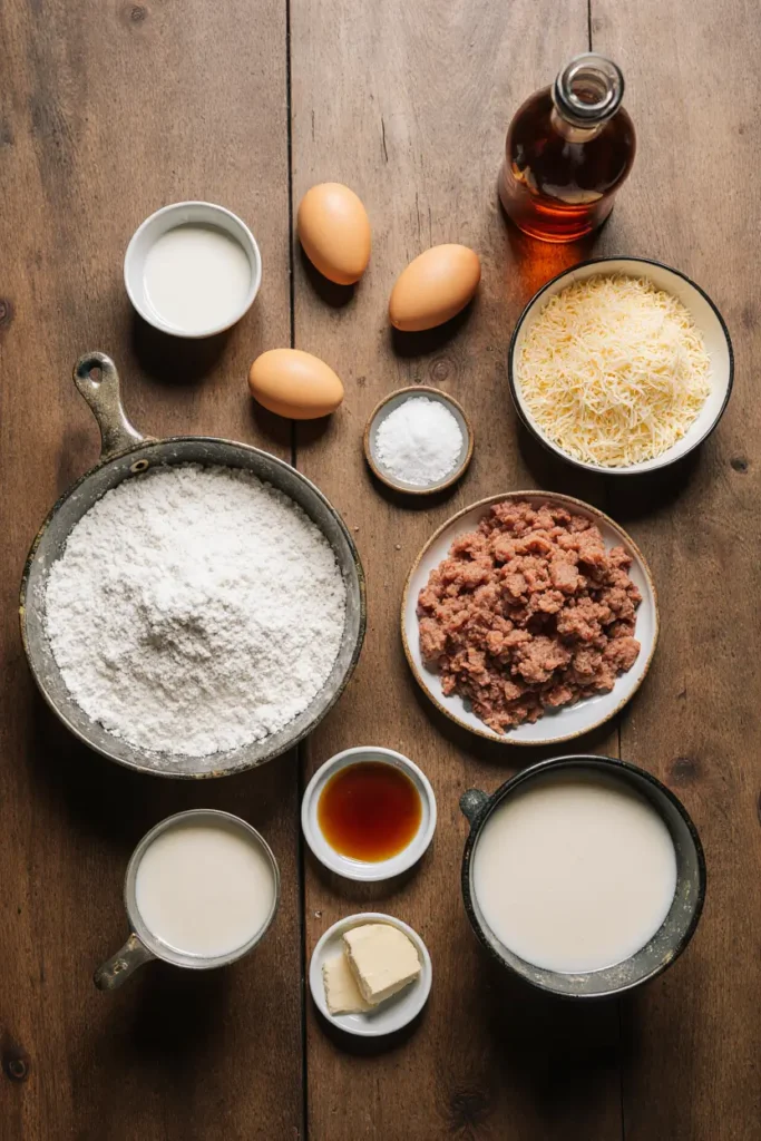 Pancake Sausage Breakfast Bake