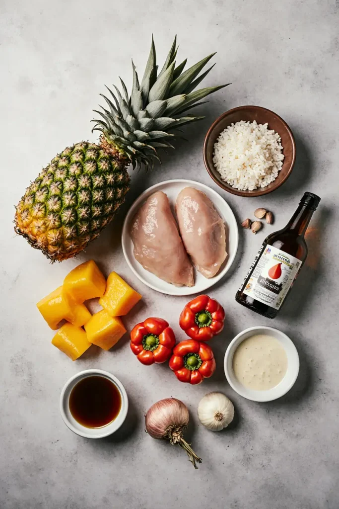 Pineapple Chicken and Rice