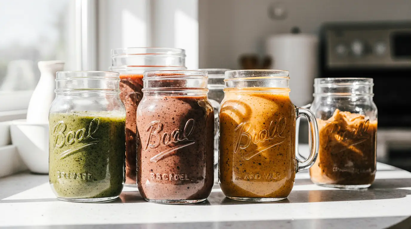 6 Quick High Protein Breakfast Smoothies