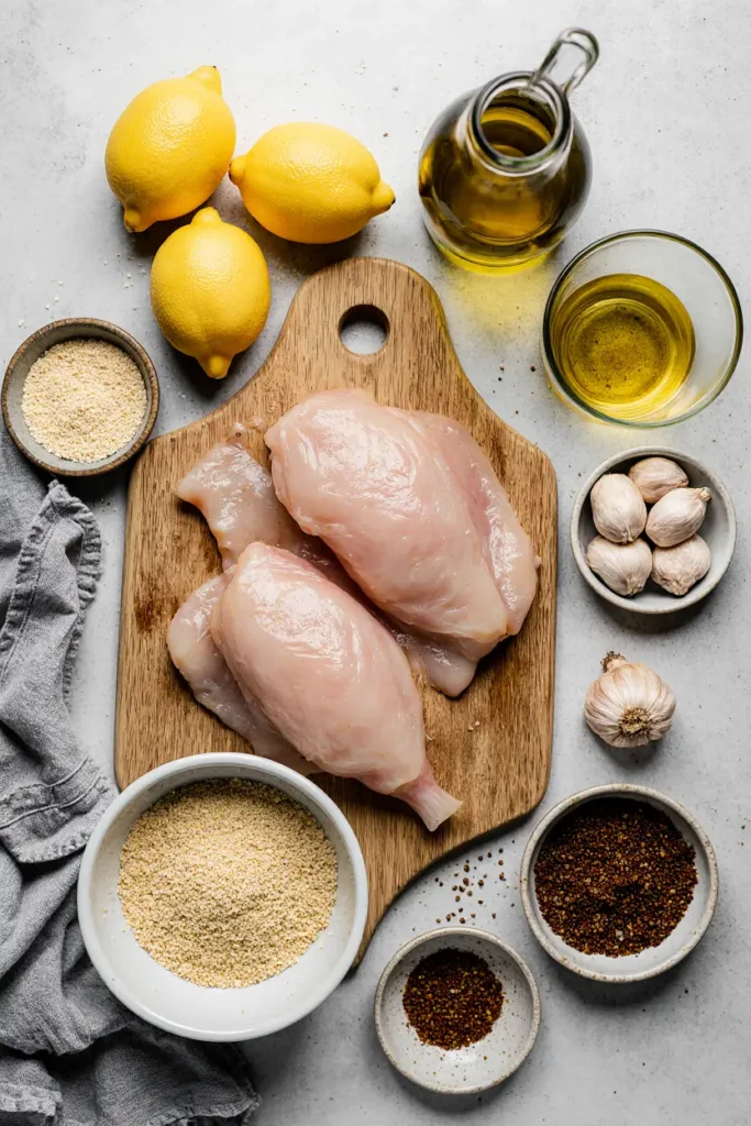 Air Fryer Lemon Chicken Bites