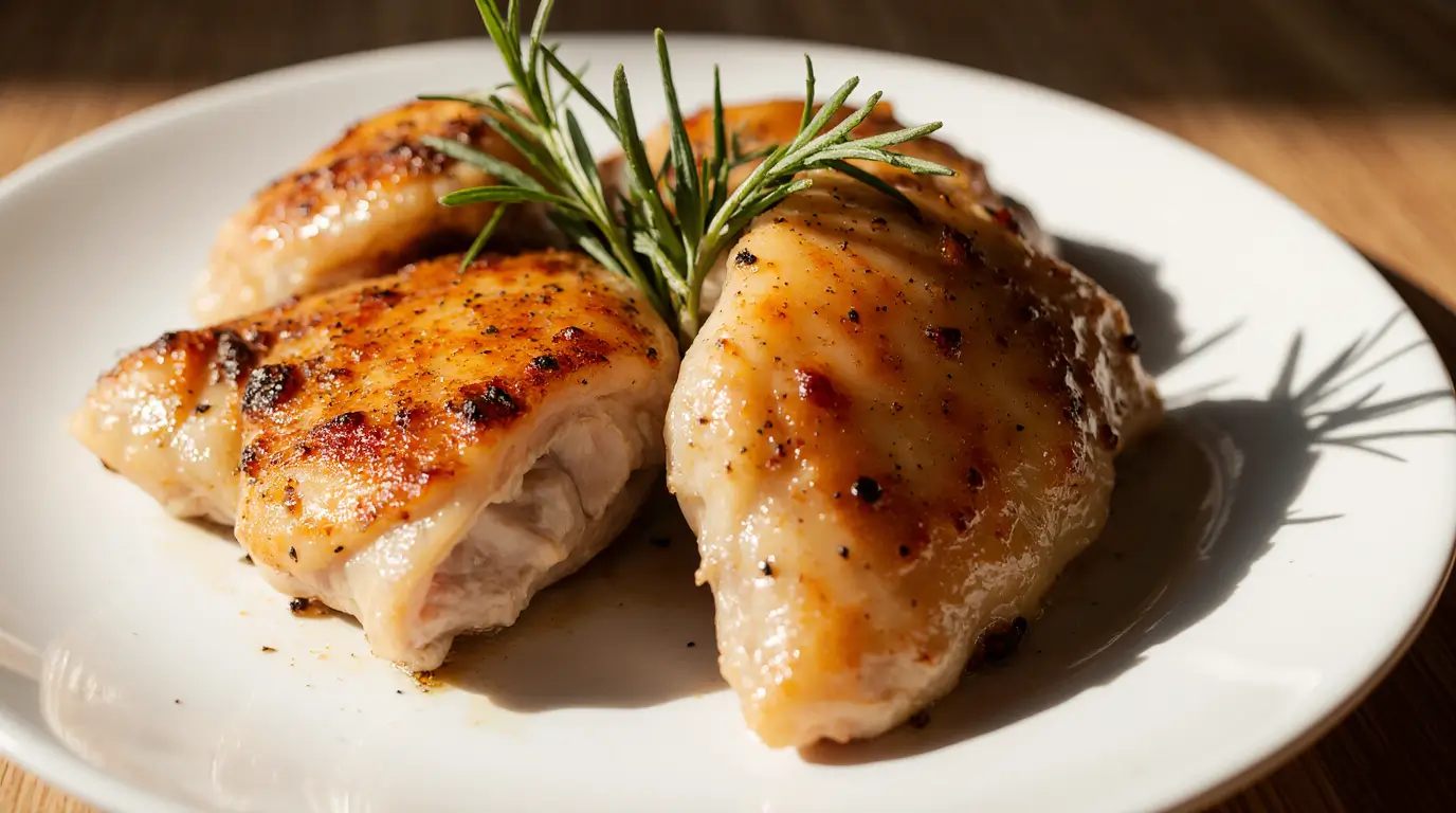 Boneless Skinless Chicken Thighs in Oven