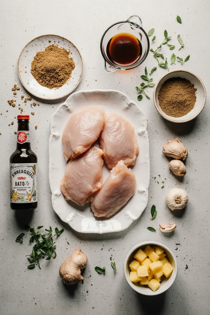 Brown Sugar Pineapple Chicken