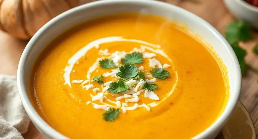 Coconut Curry Pumpkin Soup