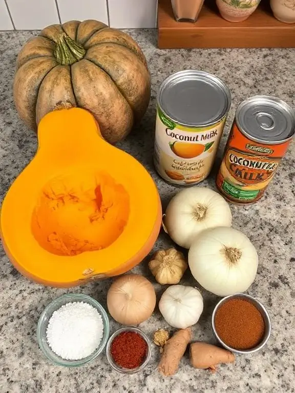 Coconut Curry Pumpkin Soup