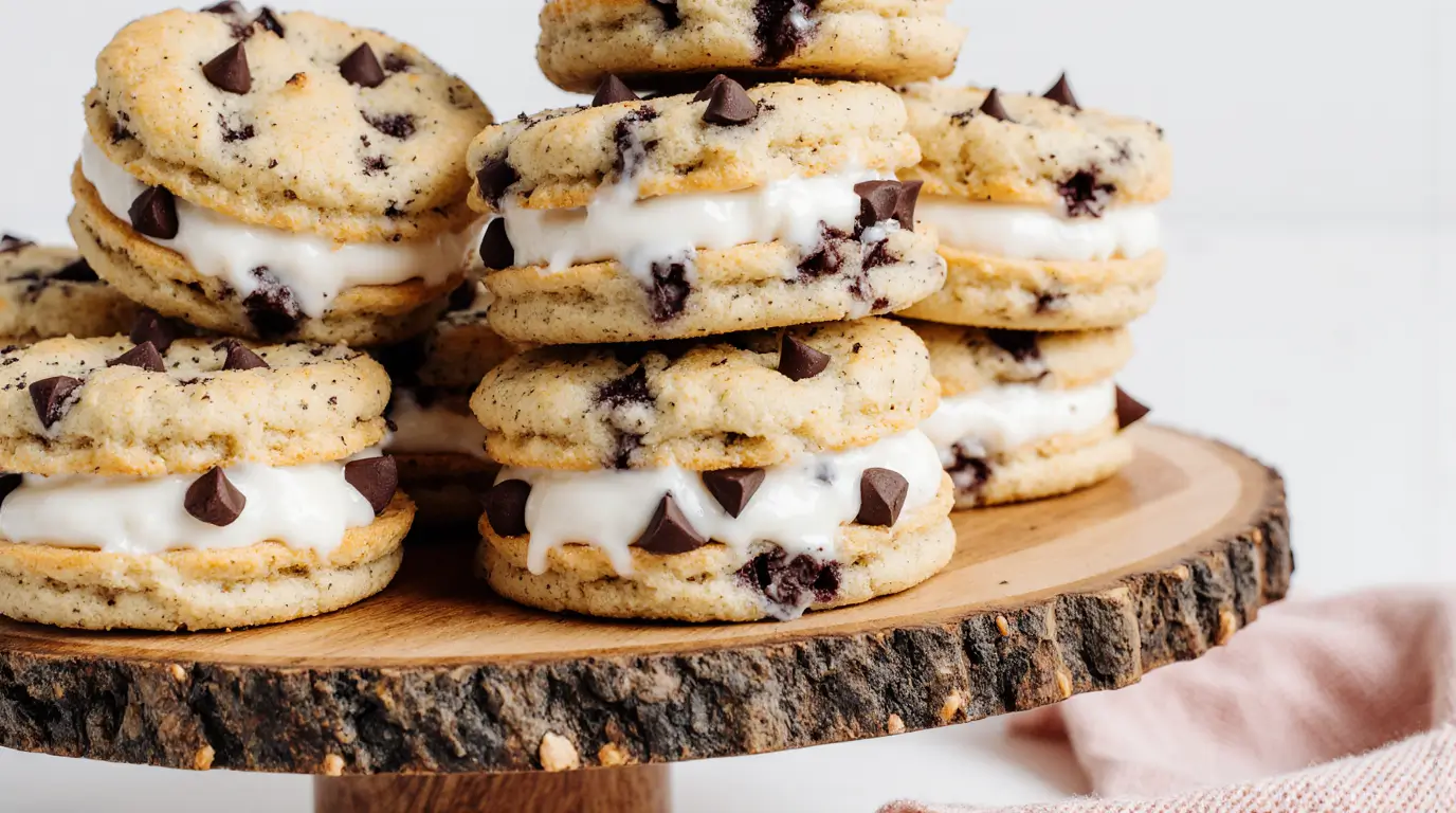 Cookie Ice Cream Sandwiches