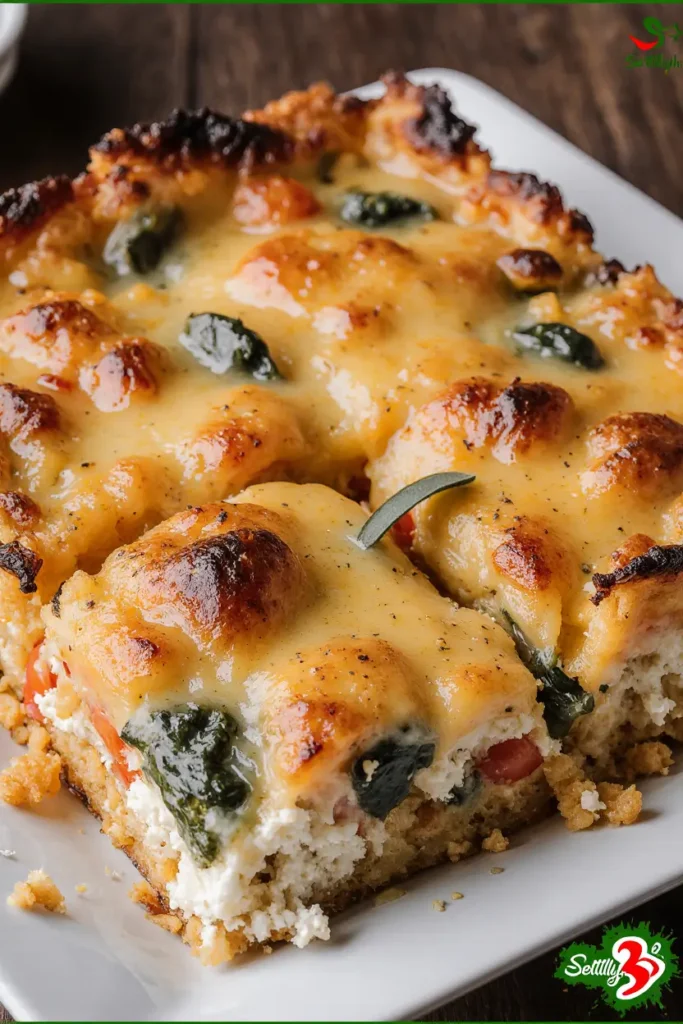 Cottage Cheese and Veggie Bake
