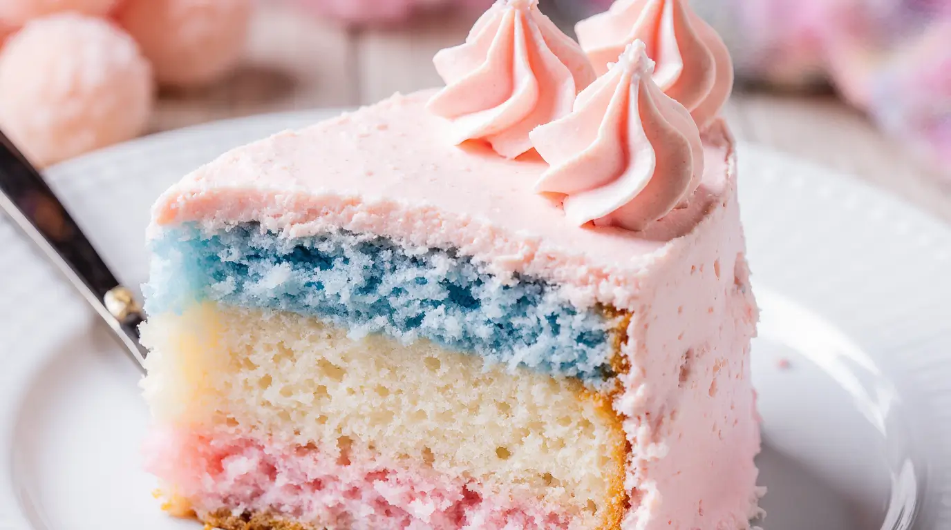 Cotton Candy Cake