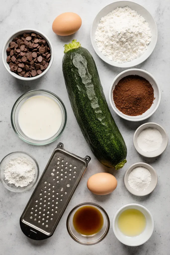 Chocolate Zucchini Muffins
