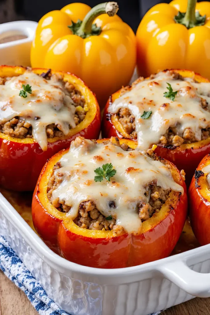 Easy Stuffed Bell Peppers