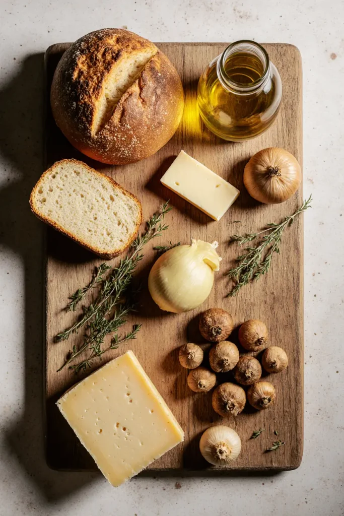 Grilled Cheese with Gouda, Roasted Mushrooms and Onions