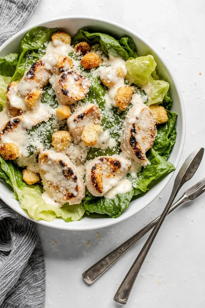 Grilled Chicken Caesar Salad