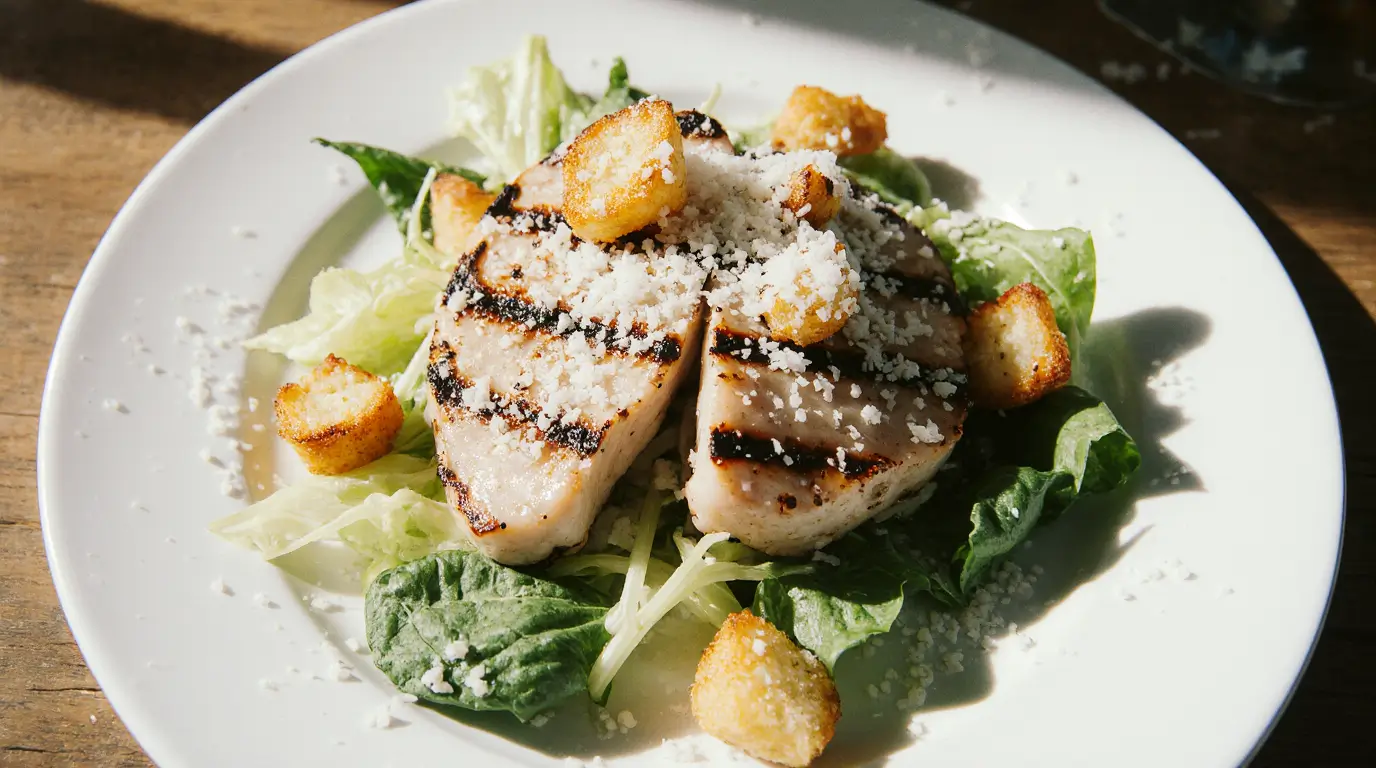 Grilled Chicken Caesar Salad