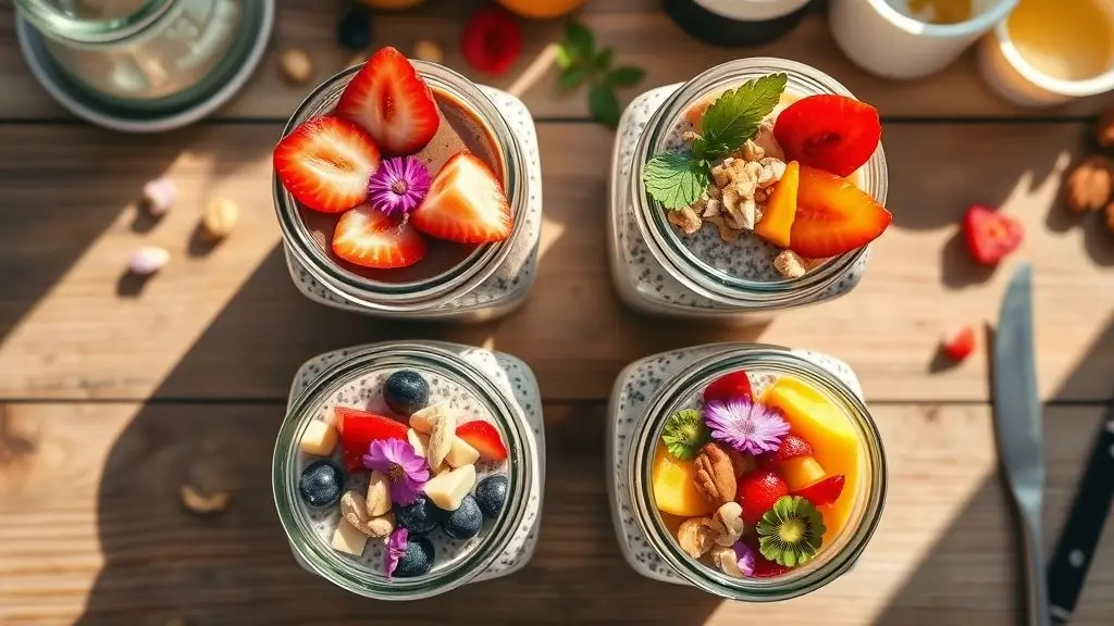 High Protein Chia Pudding