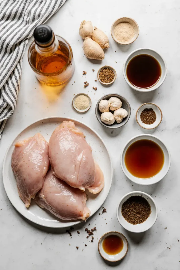 honey garlic chicken thighs