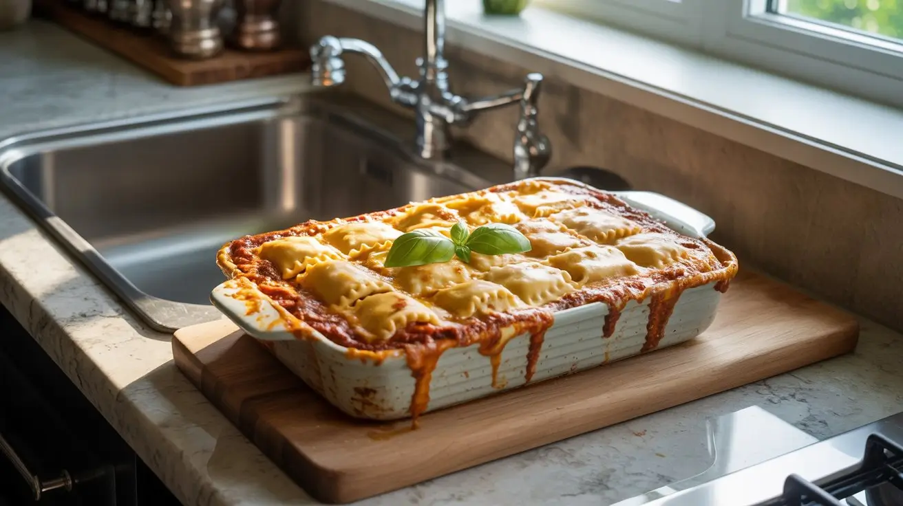 Million Dollar Ravioli Lasagna