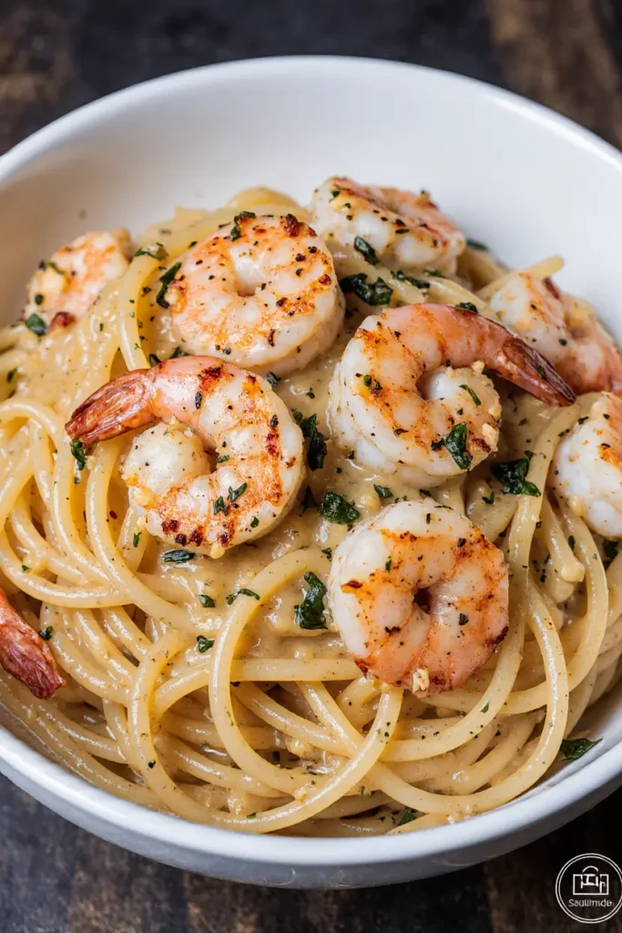 Garlic Butter Shrimp Pasta