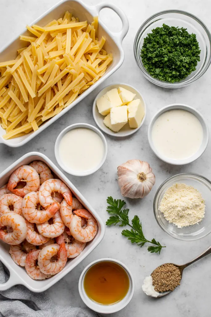 Garlic Butter Shrimp Pasta