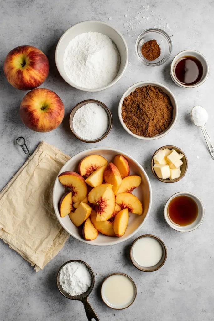 Peach Pie Cruffins