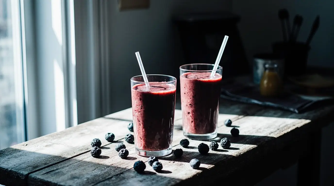 Quick High Protein Breakfast Smoothie