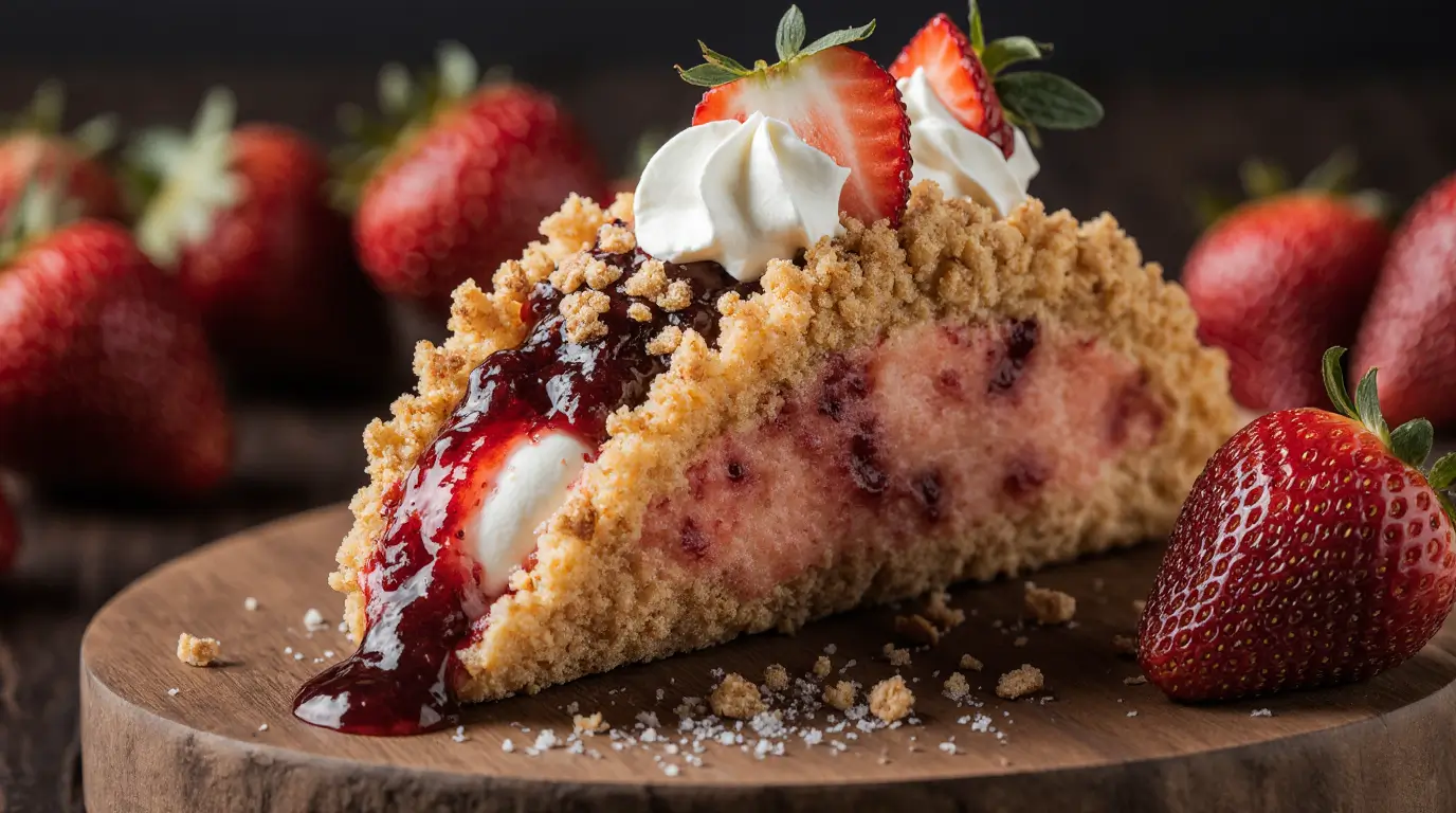 Strawberry Crunch Cheesecake Tacos
