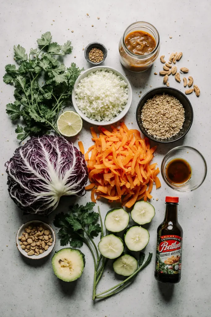 Thai Quinoa Crunch Salad