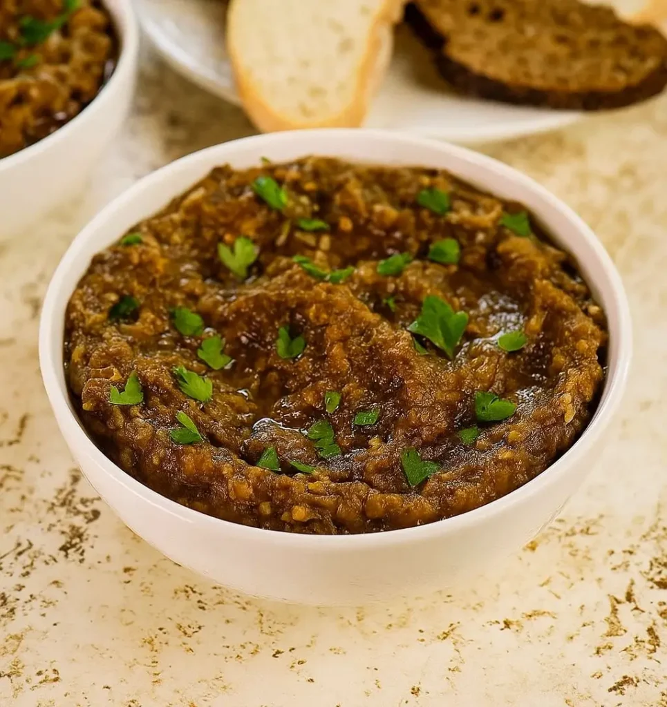authentic Moroccan zaalouk 