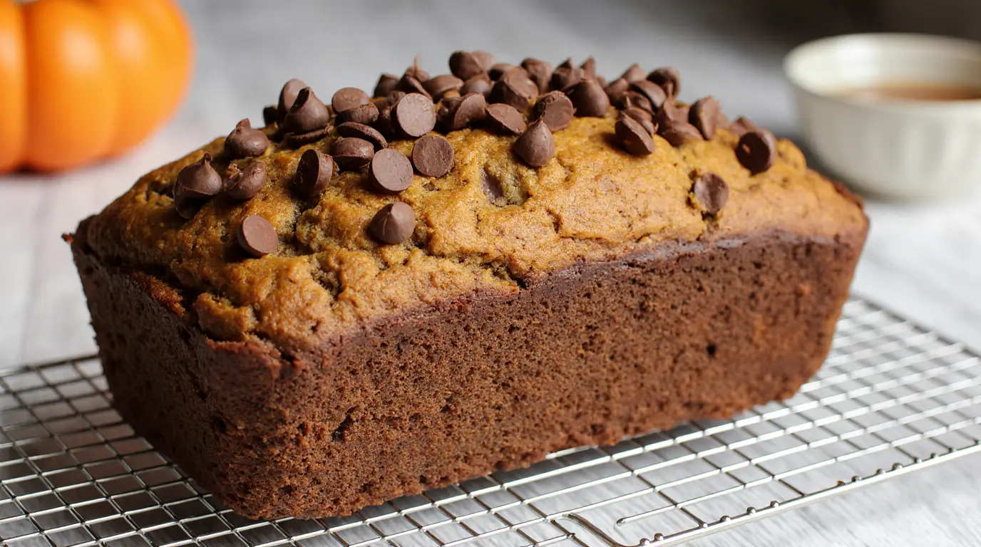 chocolate chip pumpkin bread