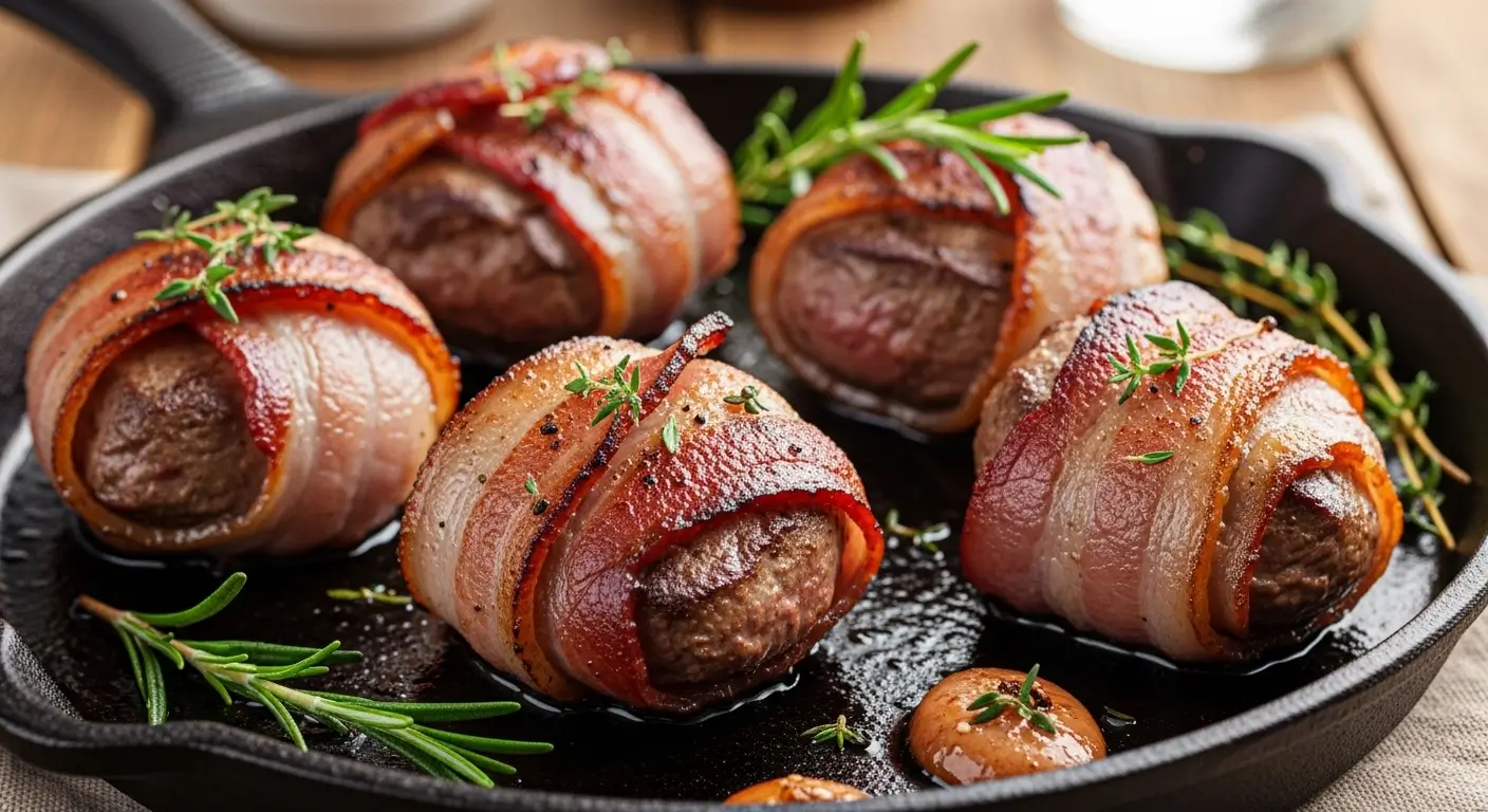 Bacon-Wrapped Beef Liver