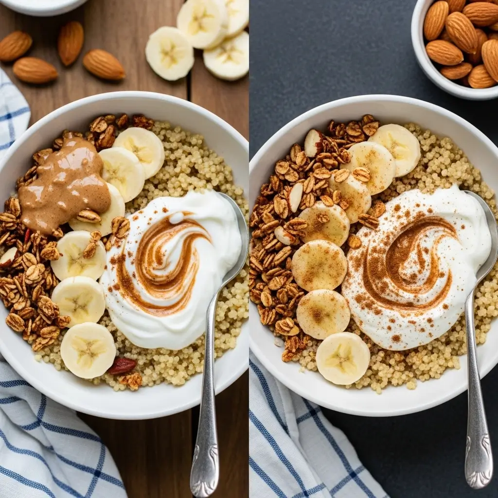 Breakfast Quinoa Bowls