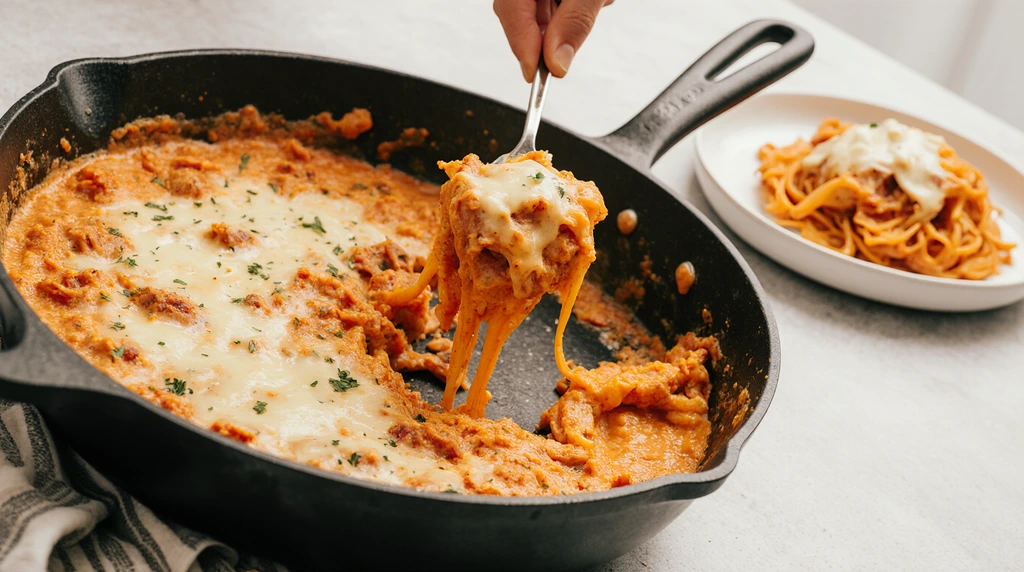 Buffalo Chicken Dip Pasta