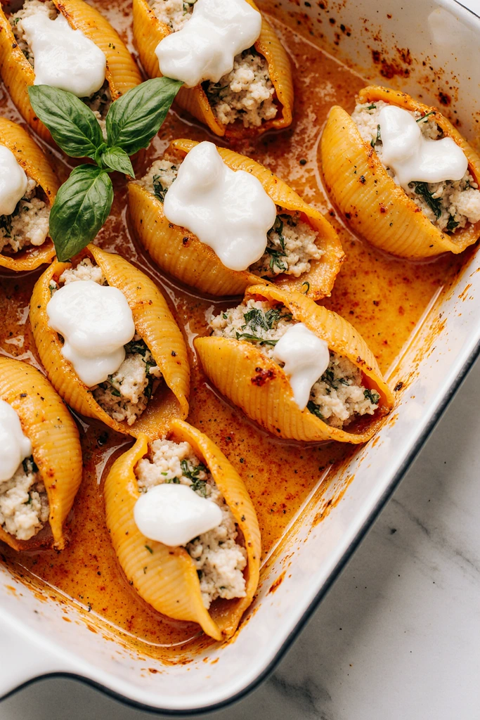 Butternut Squash Stuffed Shells