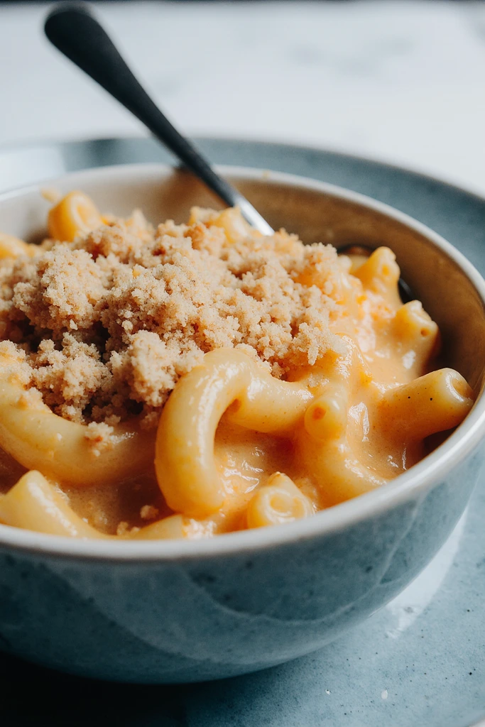 Butternut squash mac and cheese
