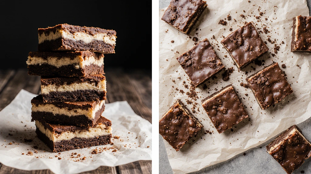 Cookie Dough Brownie Protein Bars