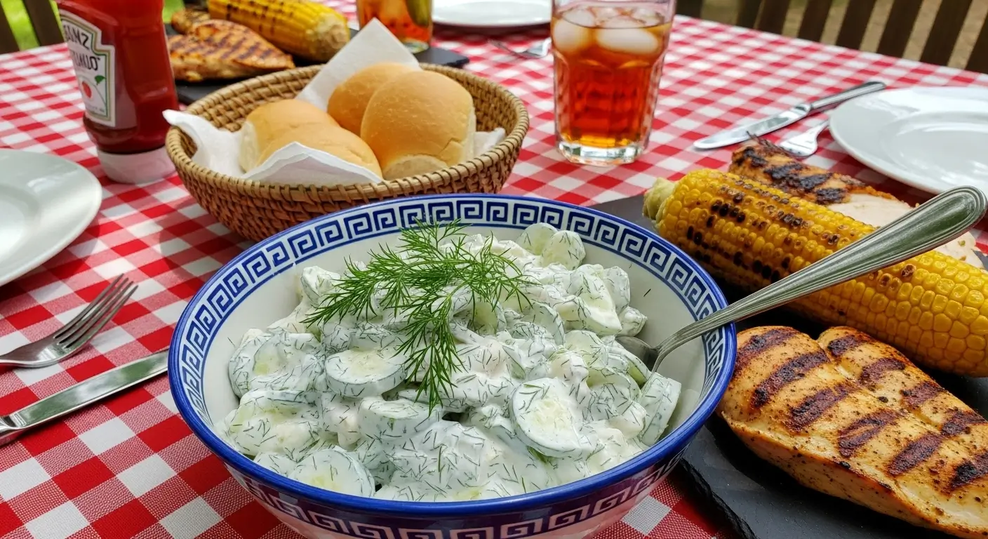 Creamy Cucumber Salad