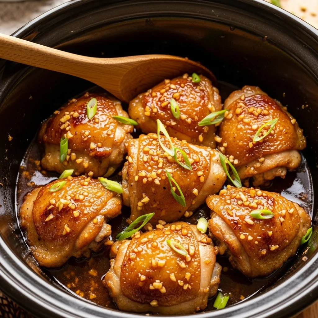 Honey Garlic Chicken Thighs