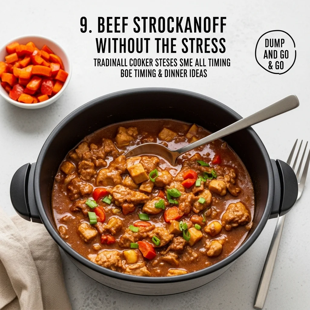 Beef Stroganoff Without the Stress