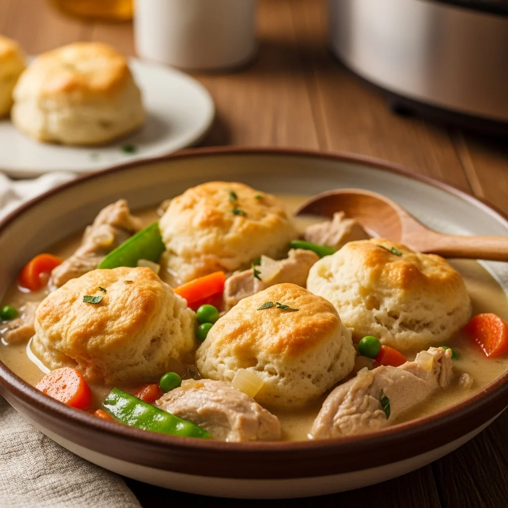 The Lazy Person's Chicken and Dumplings