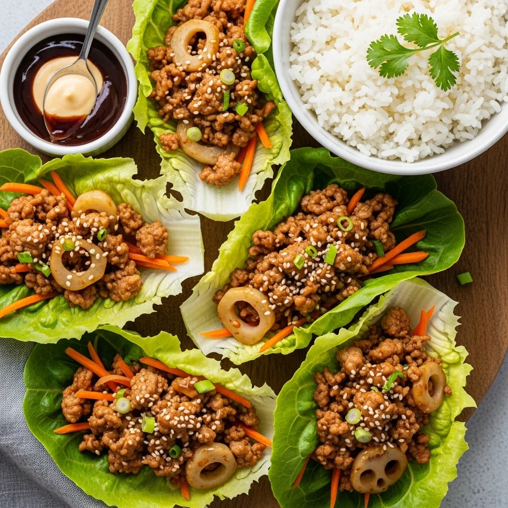 Asian Lettuce Wraps