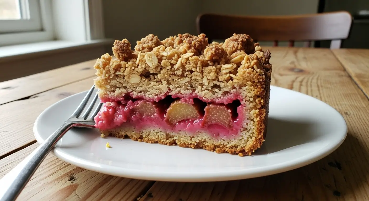 Delicious Rhubarb Crisp