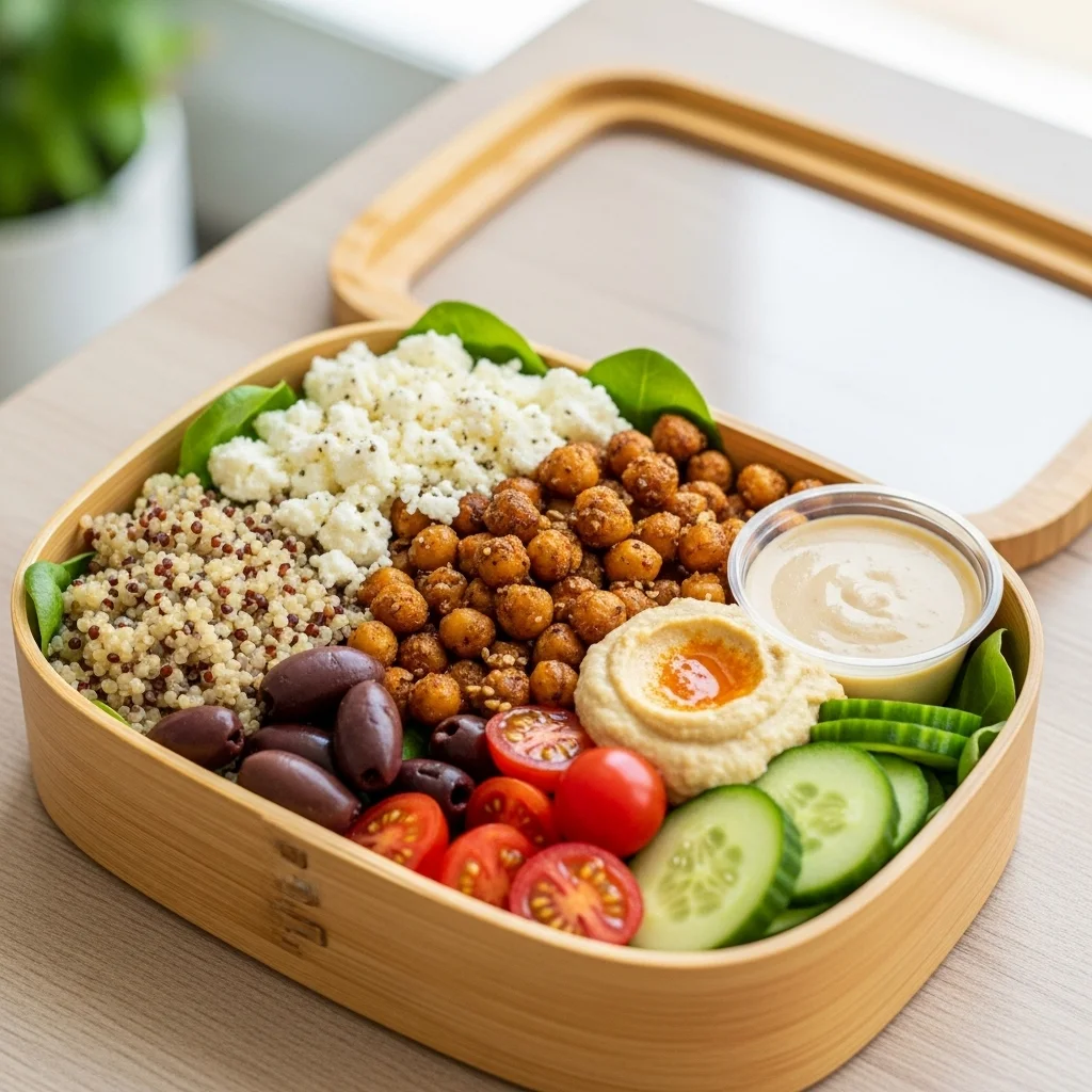 Mediterranean Chickpea Power Bowl