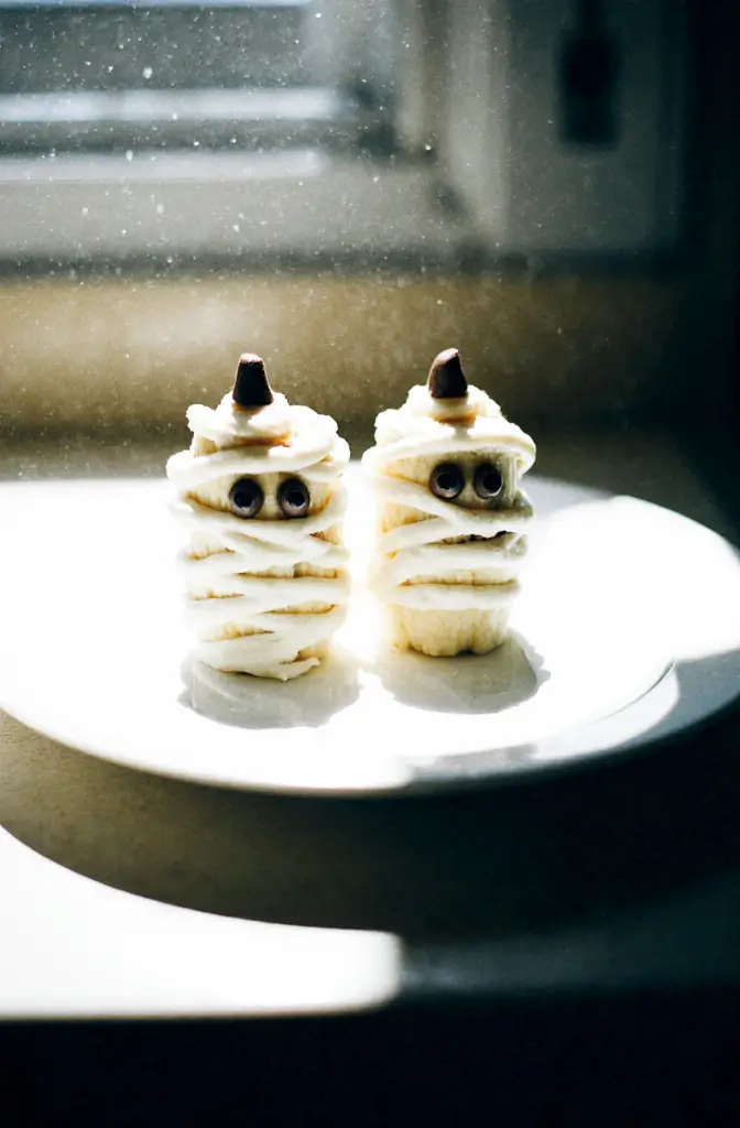 Halloween Mummy Bananas