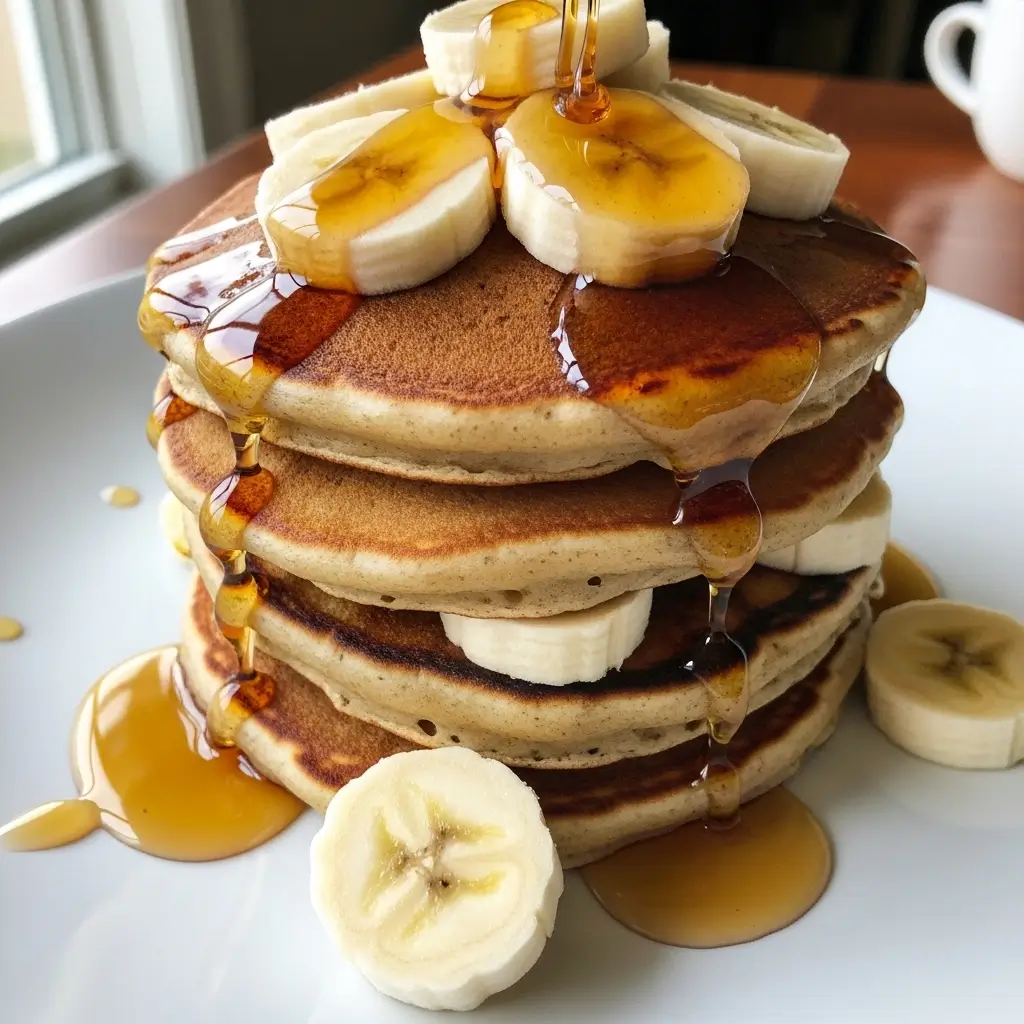 High Protein Banana Pancakes Recip