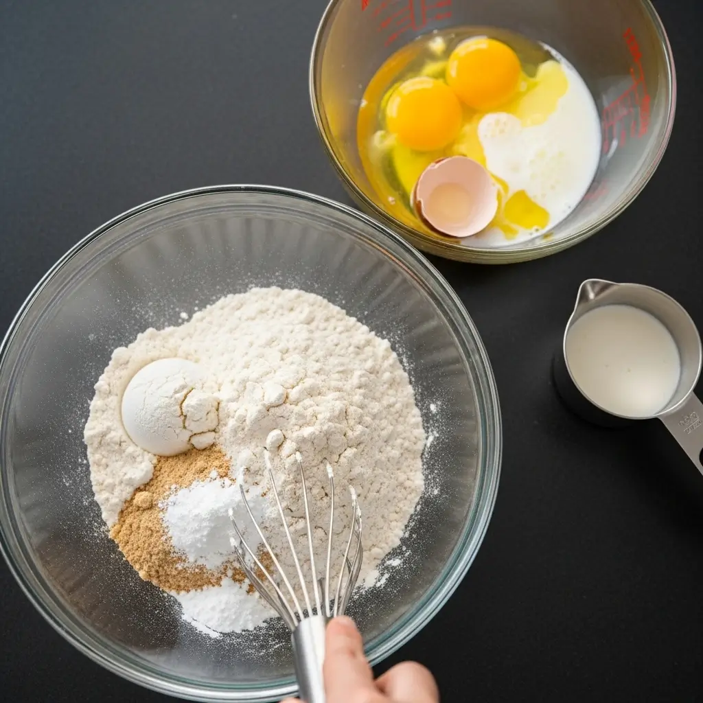 High Protein Banana Pancakes Recip