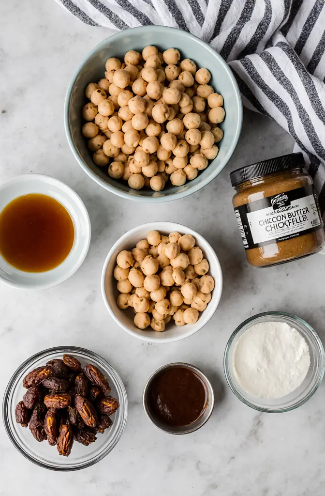 High Protein Chickpea Truffles