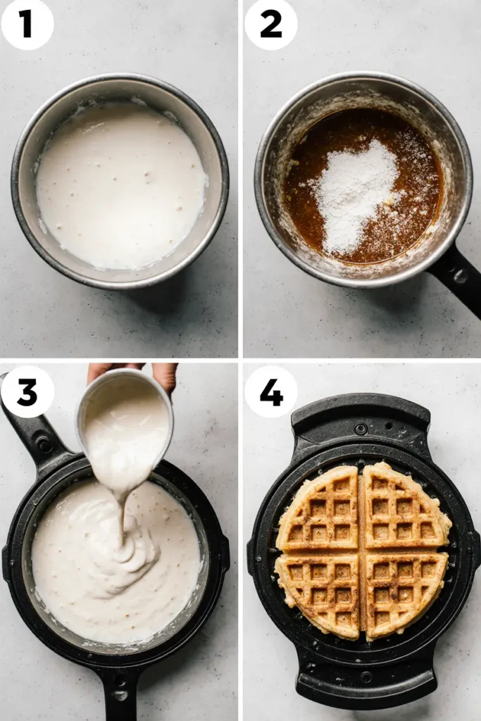 High Protein Waffles with Greek Yogurt
