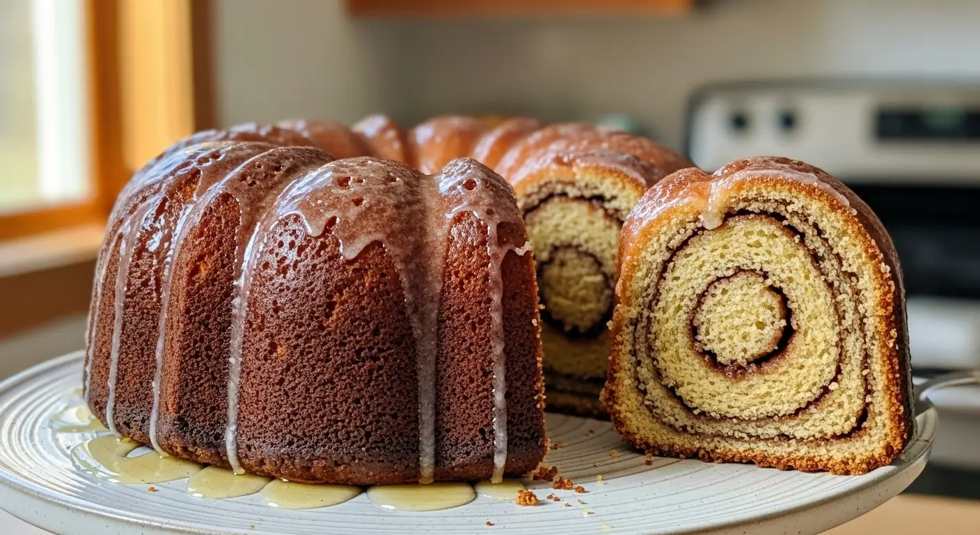 Honey Bun Pound Cake