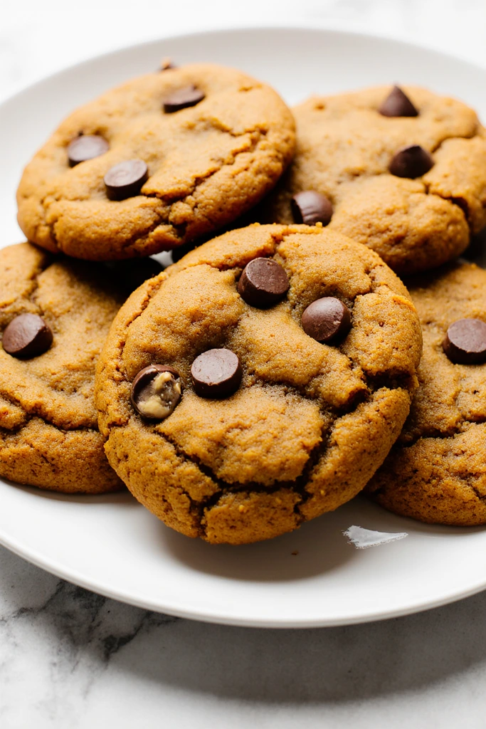 Pumpkin Chocolate Chip Cookies